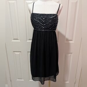 1990s Prelude Sequin and Beaded Babydoll Dress (Size 12) ‼️Price is firm